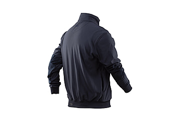 Image of Tru-Spec Grid Fleece Zip Thru Job Shirt 94/6 Poly/Spandex, Midnight Navy, Small Regular 2077003