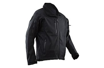 Image of TRU-SPEC 24-7 LE Softshell Jacket, 100% Polyester - Men's, Black, Extra Small, Regular, 2088002