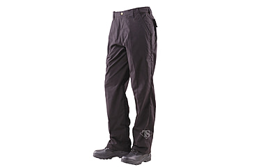 Image of Tru-Spec 24-7 Men's Classic Pants, Teflon, PolyCotton RipStop, Black, 34x32 1186005