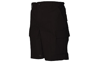 Image of Tru-Spec BDU 100% Cotton Rip-Stop Shorts, Black, L 4202005