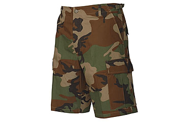 Image of Tru-Spec BDU 100% Cotton Rip-Stop Shorts, Woodland, M 4256004