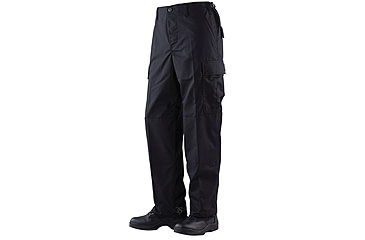Image of TRU-SPEC BDU Pants, Cotton Ripstop - Men's, Black, Waist 40-42 in, Regular, 1523006