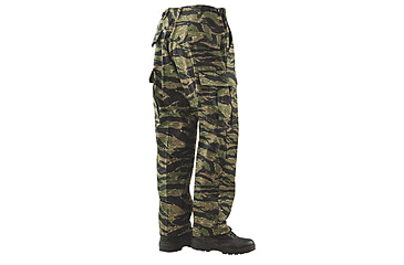 Image of TRU-SPEC BDU Pants, Cotton Ripstop - Men's, Original Vietnam Tiger Stripe, Waist Small, Long, 1593023