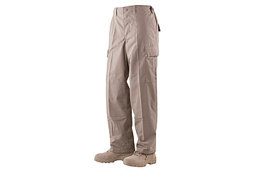 Image of TRU-SPEC BDU Pants, Cotton Ripstop - Men's, Khaki, Waist 36-38 in, Long, 1541025