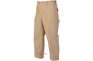 Image of TRU-SPEC BDU Pants, Cotton Ripstop - Men's, Khaki, Waist 36-38 in, Long, 1541025