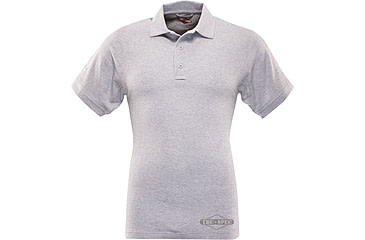 Image of Tru-Spec Men's Short Sleeve Classic Polo, Grey, Large 4415005