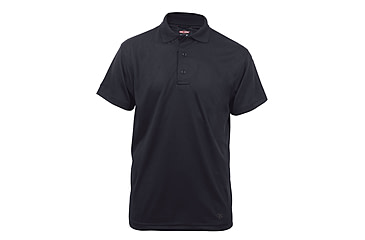 Image of Tru-Spec Men's Short Sleeve Performance Polo Shirt, Black, Extra Large 4336006