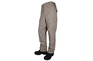 Image of Tru-Spec Mens Tru Basic P/C R/S Bdu W/ Zip Fly, Khaki, Large, Regular 1829005