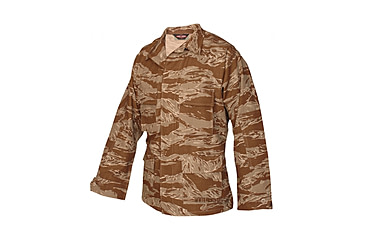 Image of Tru-Spec Original Jacket - Men's D/P Tiger Stripe Rip Stop BDU, Large, Long 1596025