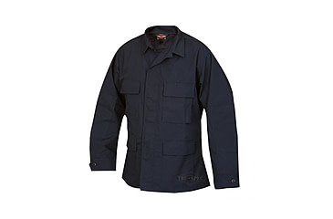 Image of Tru-Spec Polyester-Cotton Ripstop BDU Jacket - Men's, Navy, Extra Small, Regular Length 1331002