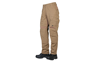 Image of TRU-SPEC Rip-Stop Pro Flex Unhemmed Pants - Mens, Coyote, Waist 48, Unhemmed, 1486092