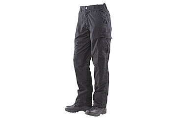 Image of Tru-Spec Simply Tactical Black Poly Cotton Rip Stop with Cargo Pocket, W 28 U 37 1024082