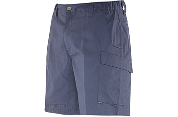 Image of Tru-Spec Simply Tactical Navy Poly Cotton Rip Stop Shorts with Cargo Pocket, 46 4232011
