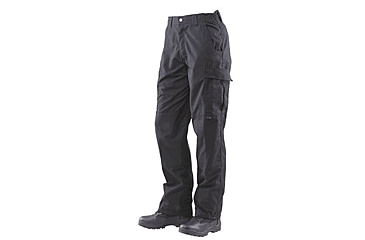 Image of Tru-Spec Simply Tactical Black Poly Cotton Rip Stop with Cargo Pocket, W:28 U:37 1024082