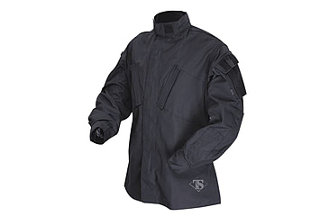 Image of Tru-Spec 1386002: TAC T.R.U.Shirts 50/50 Nylon/Cotton Rip-Stop, Black, XSmall Regular