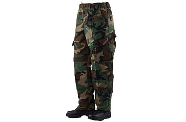 Image of Tru-Spec Tactical Response Pants, NYCO Rip, Woodland, Small, Regular 1275003
