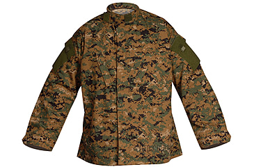 Image of Tru-Spec Tactical Response Shirt DIGITAL W/P P/C R/S, Extra Small Reg. 1267002