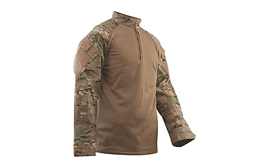 Image of Tru-Spec 2592008: T.R.U. 1/4 Zip Winter Combat Shirt 65/35 Polyester/Cotton Rip-Stop, Multicam, 3XLarge Regular