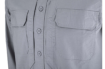 Image of TRYBE Tactical Ultra Utility Long Sleeve Tactical Shirt - Mens, Gray, M, UULSTSGRY-M
