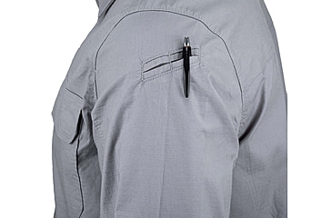 Image of TRYBE Tactical Ultra Utility Long Sleeve Tactical Shirt - Mens, Gray, M, UULSTSGRY-M