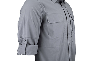 Image of TRYBE Tactical Ultra Utility Long Sleeve Tactical Shirt - Mens, Gray, M, UULSTSGRY-M