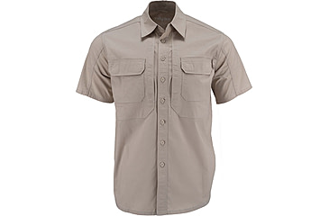 Image of TRYBE Tactical Ultra Utility Short Sleeve Tactical Shirt - Mens, Desert Tan, M, UUSSTSDT-M