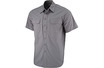 Image of TRYBE Tactical Ultra Utility Short Sleeve Tactical Shirt - Mens, Gray, L, UUSSTSGRY-L