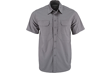 Image of TRYBE Tactical Ultra Utility Short Sleeve Tactical Shirt - Mens, Gray, L, UUSSTSGRY-L