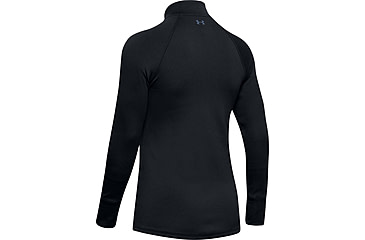 Image of Under Armour ColdGear 4.0 1/2 Zip Active Top - Womens, Black, Large, 1343319001LG