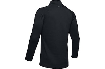 Image of Under Armour ColdGear Base 4.0 1/4 Zip Long Sleeve Top - Mens, Black, 2X-Large, 13432420012X
