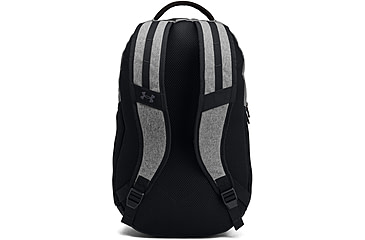 Image of Under Armour Hustle 6.0 Storm Backpack, Castlerock Full Heather/black/black - 1384672026OSFM