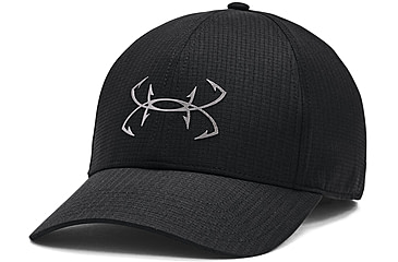 Image of Under Armour Iso-Chill Armourvent Fish Adjustable Cap - Mens, Black, OSFM, 1369811001OSFM
