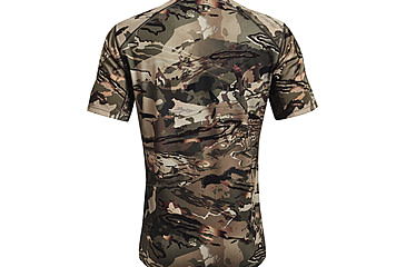 Image of Under Armour Iso-Chill Brushline Short Sleeve Shirt - Mens, UA Forest All Season Camo, Medium, 1361310994MD