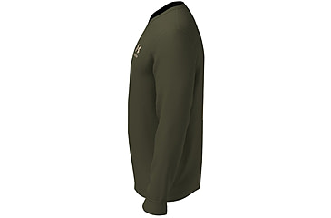 Image of Under Armour New Freedom Flag Long Sleeve T-Shirt - Mens, Marine OD Green, Large, 1370813390LG