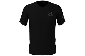 Image of Under Armour New Freedom Flag T-Shirt - Mens, Black / Marine OD Green, 3XL, 13708100043X