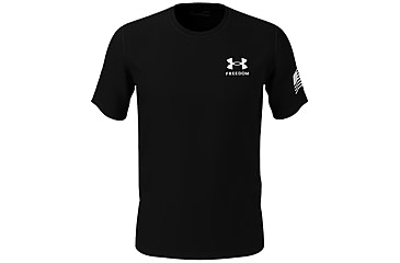 Image of Under Armour New Freedom Flag T-Shirt - Mens, Black / White, 2XL, 13708100012X