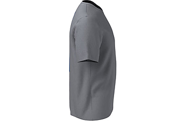 Image of Under Armour New Freedom Flag T-Shirt - Mens, Steel Medium Heather / Royal, 2XL, 13708100362X