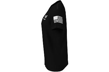 Image of Under Armour New Freedom Flag T-Shirt - Womens, Black, Extra Large, 1370814001XL