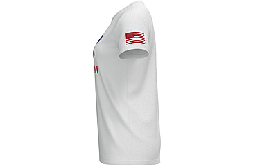 Image of Under Armour New Freedom Logo T-Shirt - Womens, White, Small, 1370815100SM