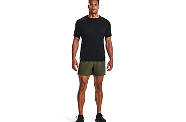 Image of Under Armour Tac Academy Shorts - Mens, 5in, Marine OD Green, Large, 1373669390LG