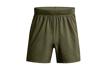 Image of Under Armour Tac Academy Shorts - Mens, 5in, Marine OD Green, Large, 1373669390LG