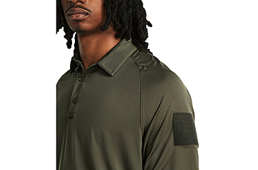 Image of Under Armour Tac Elite Polo - Mens, Marine OD Green, Small, 1379202390SM