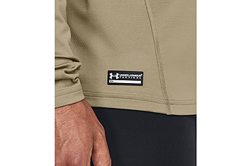 Image of Under Armour Tactical ColdGear Infrared Base Mock - Mens, Federal Tan, Extra Large, 1365388499XL