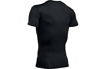 Image of Under Armour Tactical HeatGear Compression V-Neck T-Shirt - Mens, Black, Large, 1216010001LG