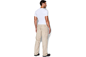 Image of Under Armour Tactical HeatGear Compression V-Neck T-Shirt - Mens, White, 3X-Large, 12160101003X