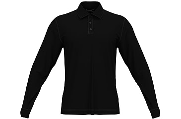 Image of Under Armour Tac Performance Polo 2.0 Long Sleeve - Men's, Black, 3XL, 13653830013X