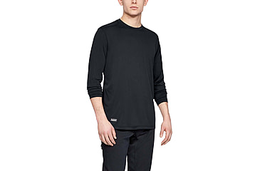 Image of Under Armour Tactical UA Tech Long Sleeve T-Shirt - Mens, Black, 3X-Large, 12481960013X