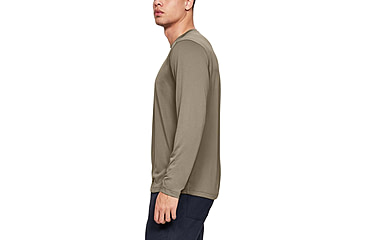 Image of Under Armour Tactical UA Tech Long Sleeve T-Shirt - Mens, Federal Tan, X-Large, 1248196499XL