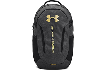 Image of Under Armour Ua Hustle 6.0 Backpack, Black Full Heather/black - 1384672005OSFM