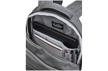 Image of Under Armour Ua Hustle 6.0 Backpack, Castlerock/steel - 1384672025OSFM